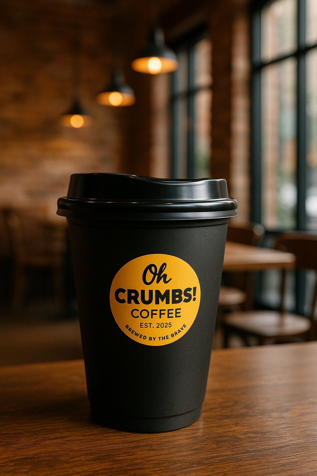 Oh Crumbs! Coffee Reusable Cup
